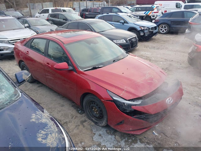KMHLM4AG4MU167847 Hyundai Elantra Preferred Ivt With Sun And Tech Package
