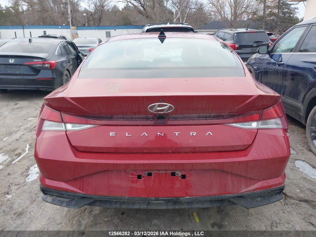 KMHLM4AG4MU167847 Hyundai Elantra Preferred Ivt With Sun And Tech Package