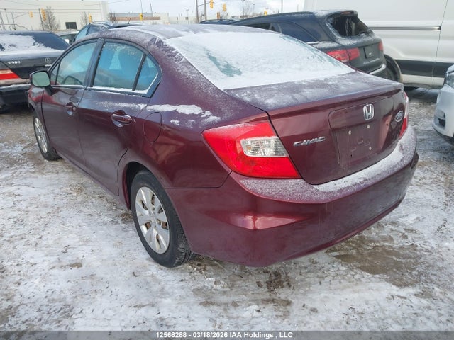 Aukcja sprzedaży 2012 Honda Civic Lx, vin: 2HGFB2F40CH015724, numer aukcji: 12566288