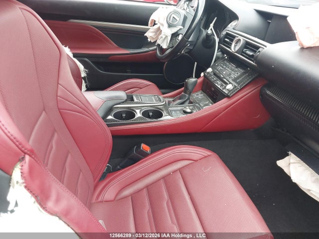 12566289 :رقم المزاد ، JTHSE5BC2H5007530 vin ، 2017 Lexus Rc 350 مزاد بيع