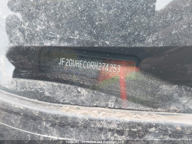 Продаж на аукціоні авто 2024 Subaru Crosstrek Onyx, vin: JF2GUHFC0RH274253, номер лоту: 12566293