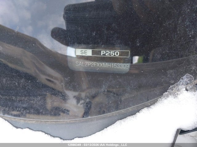 SALZP2FXXMH153309 Land Rover Range Rover Evoque Se