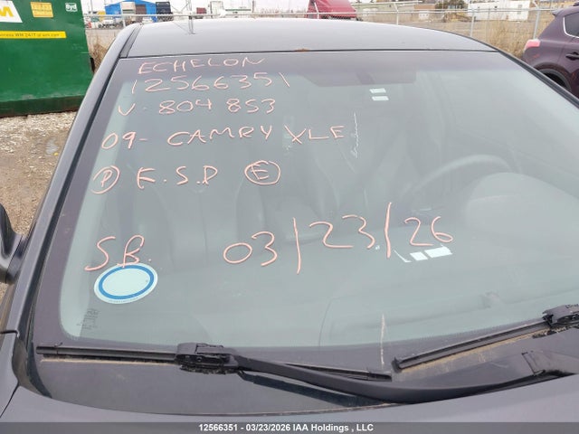 Aukcja sprzedaży 2009 Toyota Camry Se/le/xle, vin: 4T1BE46K19U804853, numer aukcji: 12566351