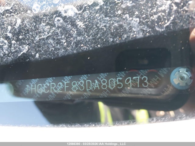 Auction sale of the 2013 Honda Accord Ex-l, vin: 1HGCR2F83DA805973, lot number: 12566380