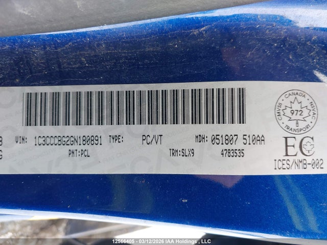 Продажа на аукционе авто 2016 Chrysler 200 S, vin: 1C3CCCBG2GN180891, номер лота: 12566405