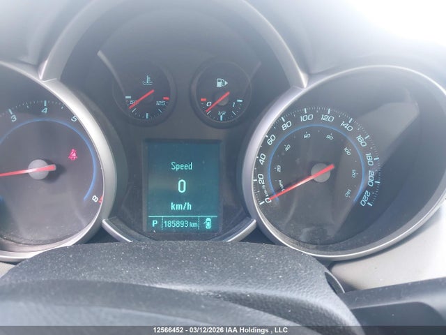 2012 Chevrolet Cruze Lt მანქანა იყიდება აუქციონზე, vin: 1G1PG5SC9C7139112, აუქციონის ნომერი: 12566452