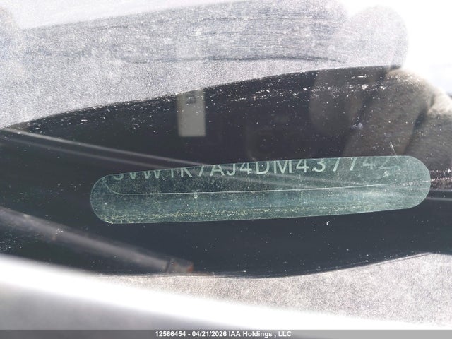 Aukcja sprzedaży 2013 Volkswagen Jetta, vin: 3VW1K7AJ4DM437742, numer aukcji: 12566454