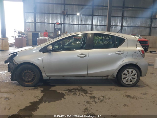 12566467 :رقم المزاد ، JTDKDTB31C1504304 vin ، 2012 Toyota Prius مزاد بيع