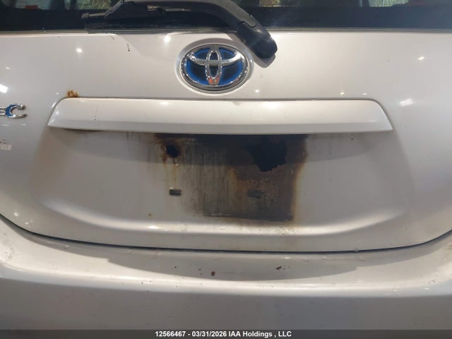 12566467 :رقم المزاد ، JTDKDTB31C1504304 vin ، 2012 Toyota Prius مزاد بيع