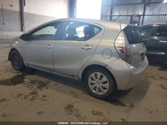12566467 :رقم المزاد ، JTDKDTB31C1504304 vin ، 2012 Toyota Prius مزاد بيع
