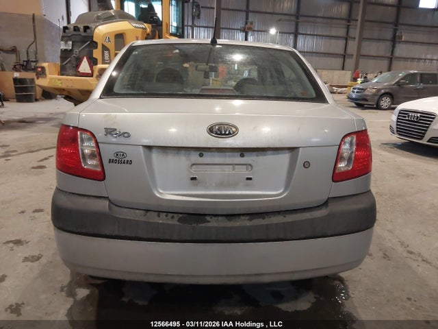 12566495 :رقم المزاد ، KNADE123966172515 vin ، 2006 Kia Rio مزاد بيع