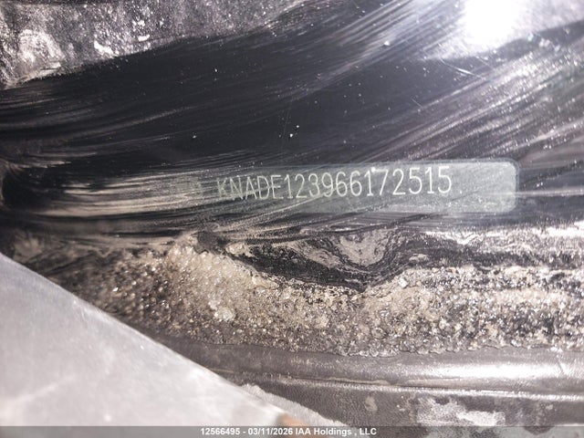 12566495 :رقم المزاد ، KNADE123966172515 vin ، 2006 Kia Rio مزاد بيع