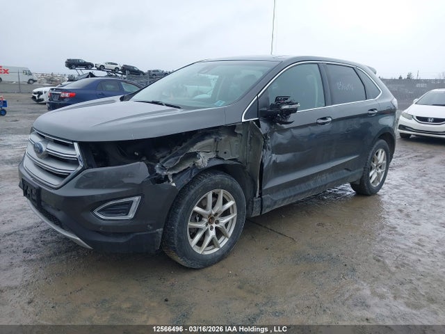 12566496 :رقم المزاد ، 2FMPK4K81FBB17849 vin ، 2015 Ford Edge Titanium مزاد بيع