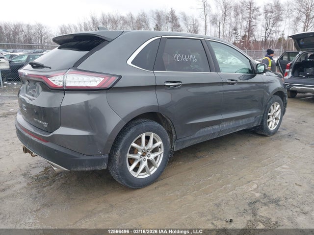12566496 :رقم المزاد ، 2FMPK4K81FBB17849 vin ، 2015 Ford Edge Titanium مزاد بيع