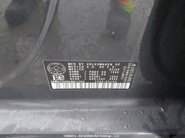 3VW6T7AU5LM011344 Volkswagen Golf Gti Autobahn