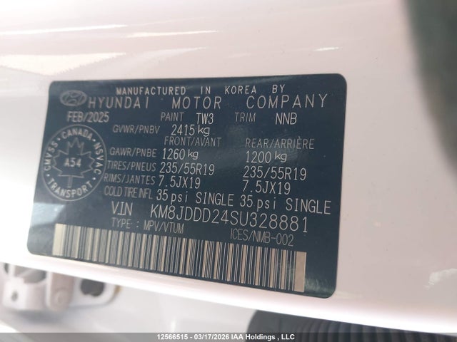 KM8JDDD24SU328881 Hyundai Tucson