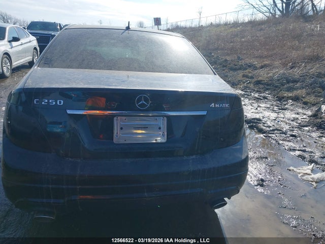 Aukcja sprzedaży 2012 Mercedes-benz C 250 4matic, vin: WDDGF8FB6CA707239, numer aukcji: 12566522