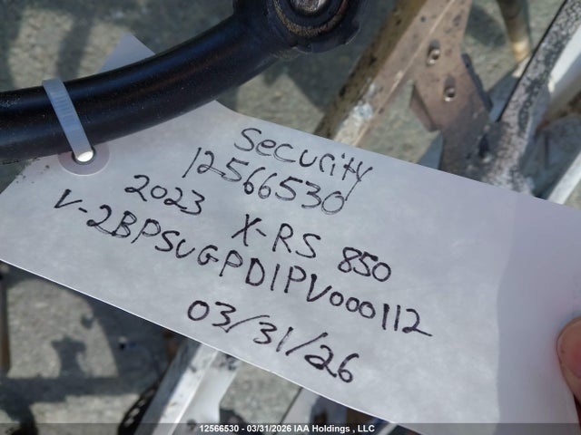 2BPSUGPD1PV000112 Skidoo Backcountry X-rs 850 Rer