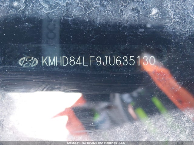 KMHD84LF9JU635130 Hyundai Elantra
