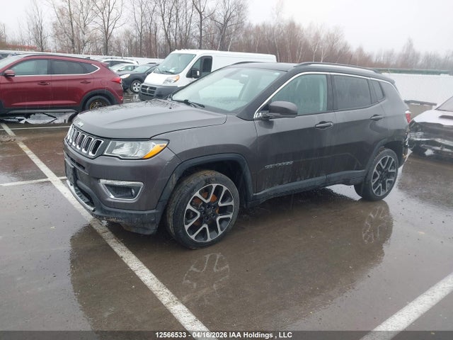 12566533 :رقم المزاد ، 3C4NJDCB7KT790104 vin ، 2019 Jeep Compass Limited مزاد بيع