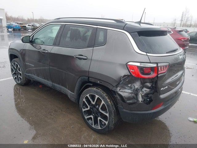 12566533 :رقم المزاد ، 3C4NJDCB7KT790104 vin ، 2019 Jeep Compass Limited مزاد بيع