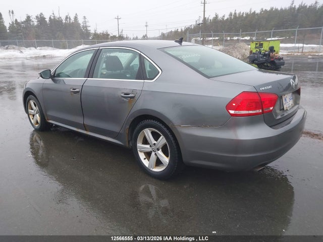 Продажа на аукционе авто 2012 Volkswagen Passat 2.5l Comfortline, vin: 1VWBH7A39CC031444, номер лота: 12566555