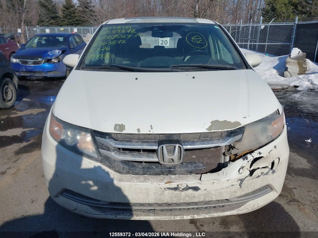 2014 Honda Odyssey Ex-l მანქანა იყიდება აუქციონზე, vin: 5FNRL5H6XEB503872, აუქციონის ნომერი: 12559372
