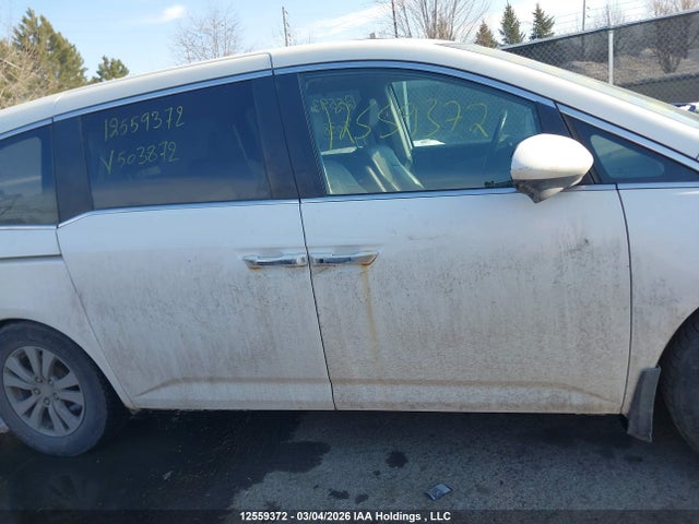 2014 Honda Odyssey Ex-l მანქანა იყიდება აუქციონზე, vin: 5FNRL5H6XEB503872, აუქციონის ნომერი: 12559372