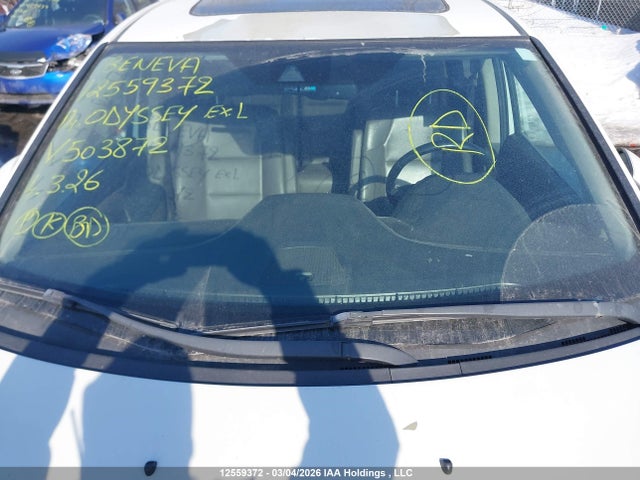 2014 Honda Odyssey Ex-l მანქანა იყიდება აუქციონზე, vin: 5FNRL5H6XEB503872, აუქციონის ნომერი: 12559372