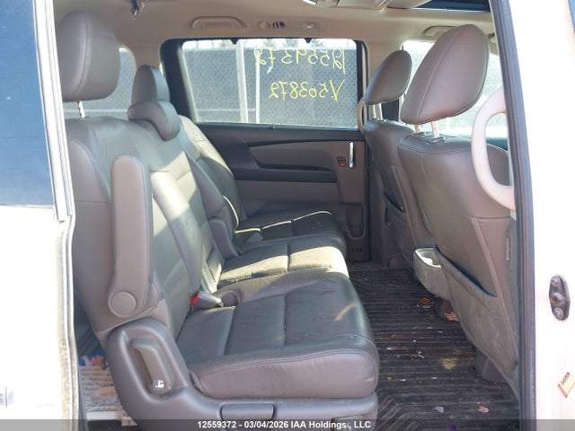 2014 Honda Odyssey Ex-l მანქანა იყიდება აუქციონზე, vin: 5FNRL5H6XEB503872, აუქციონის ნომერი: 12559372