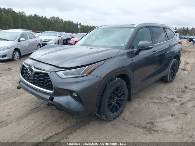 5TDDZRBHXMS129400 Toyota Highlander Limited/platinum
