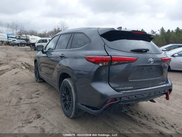 5TDDZRBHXMS129400 Toyota Highlander Limited/platinum