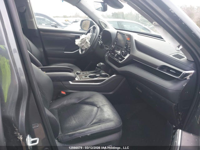 5TDDZRBHXMS129400 Toyota Highlander Limited/platinum