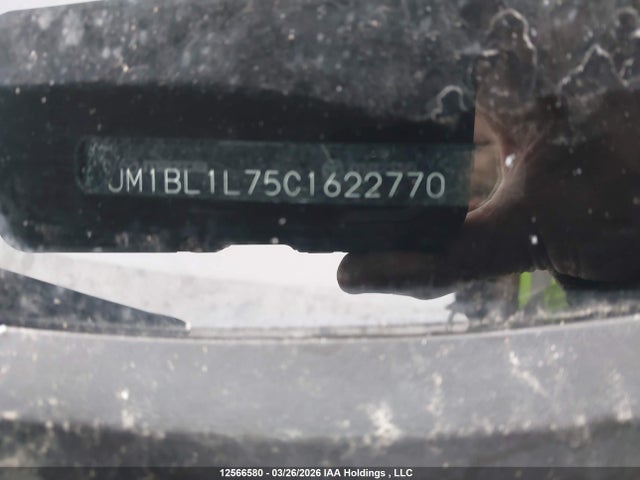 12566580 :رقم المزاد ، JM1BL1L75C1622770 vin ، 2012 Mazda Mazda3 مزاد بيع