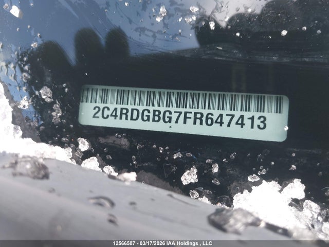 Aukcja sprzedaży 2015 Dodge Grand Caravan Se, vin: 2C4RDGBG7FR647413, numer aukcji: 12566587