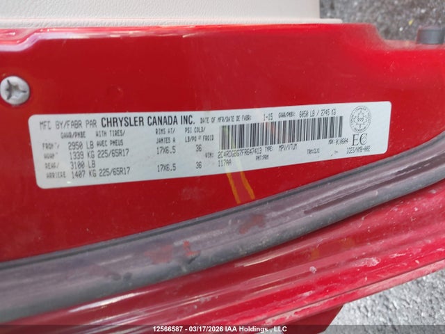 Aukcja sprzedaży 2015 Dodge Grand Caravan Se, vin: 2C4RDGBG7FR647413, numer aukcji: 12566587