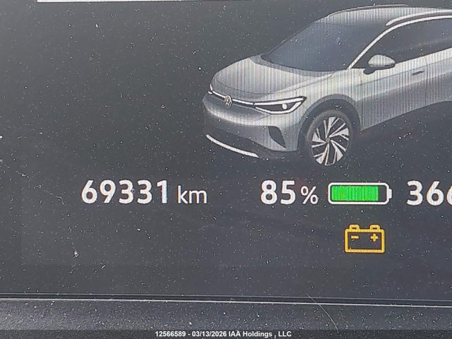 12566589 :رقم المزاد ، 1V2JSPE89RC006363 vin ، 2024 Volkswagen Id.4 Pro S مزاد بيع