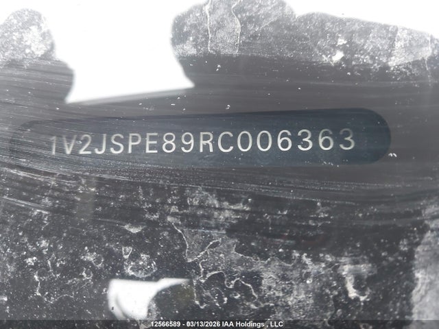 12566589 :رقم المزاد ، 1V2JSPE89RC006363 vin ، 2024 Volkswagen Id.4 Pro S مزاد بيع