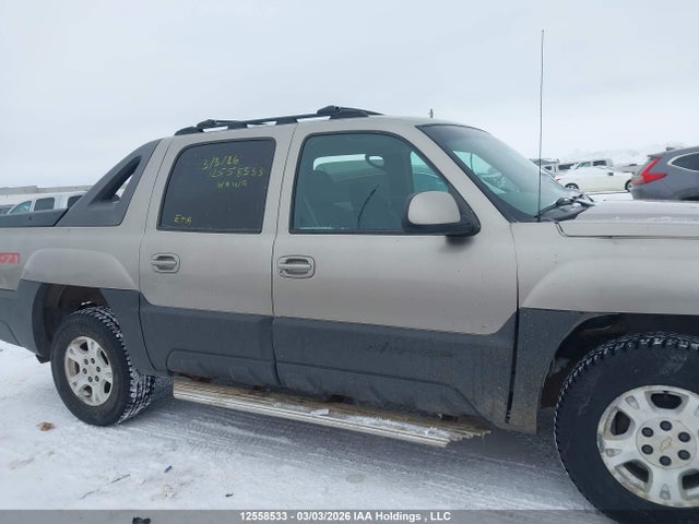 Aukcja sprzedaży 2003 Chevrolet Avalanche 1500, vin: 3GNEK13T03G200508, numer aukcji: 12558533