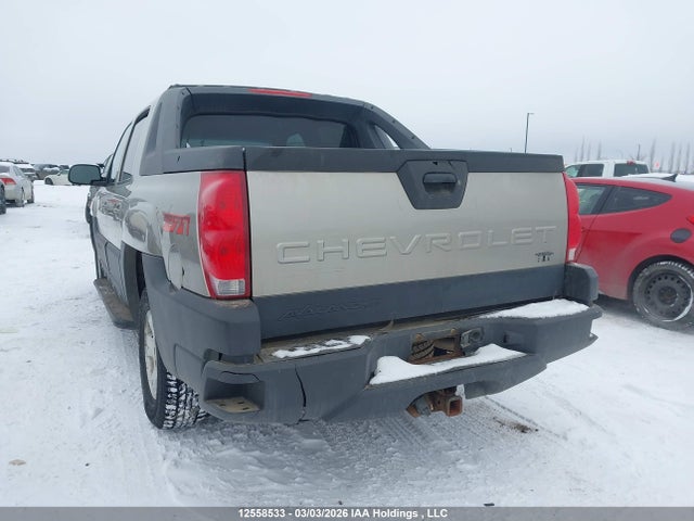 Aukcja sprzedaży 2003 Chevrolet Avalanche 1500, vin: 3GNEK13T03G200508, numer aukcji: 12558533