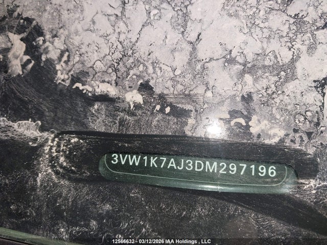 Продажа на аукционе авто 2013 Volkswagen Jetta S, vin: 3VW1K7AJ3DM297196, номер лота: 12566632