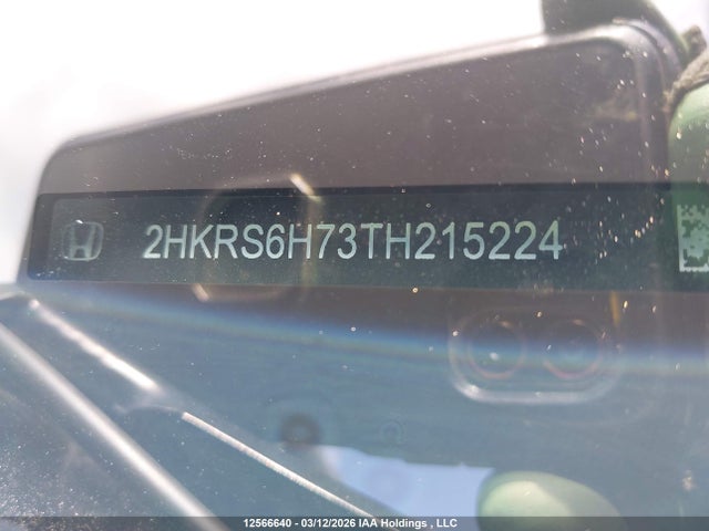 Aukcja sprzedaży 2026 Honda Cr-v Exl, vin: 2HKRS6H73TH215224, numer aukcji: 12566640