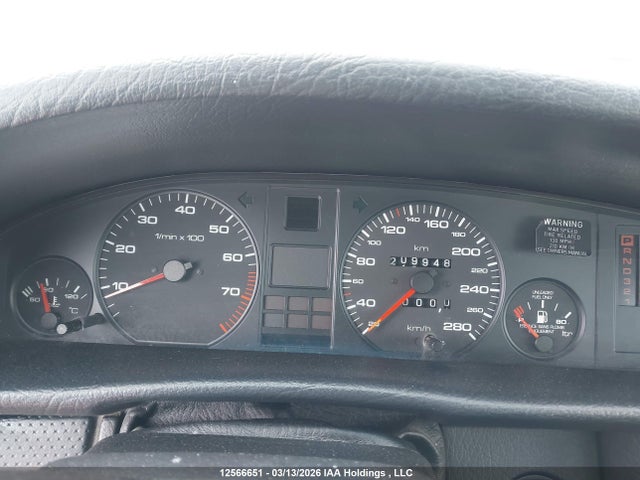12566651 :رقم المزاد ، WAUCJ04A1PN000208 vin ، 1993 Audi 100 S Quattro مزاد بيع