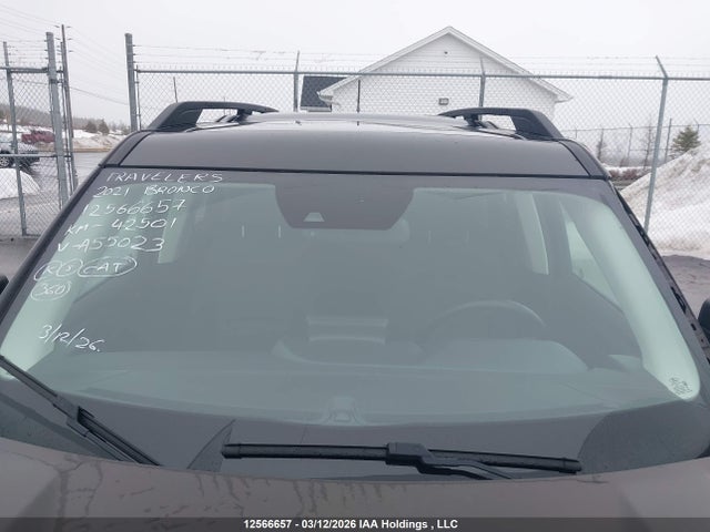 12566657 :رقم المزاد ، 3FMCR9B67MRA55023 vin ، 2021 Ford Bronco Sport Big Bend مزاد بيع