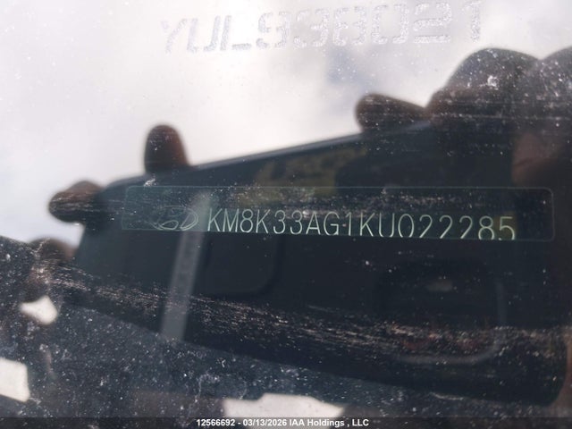 KM8K33AG1KU022285 Hyundai Kona Limited