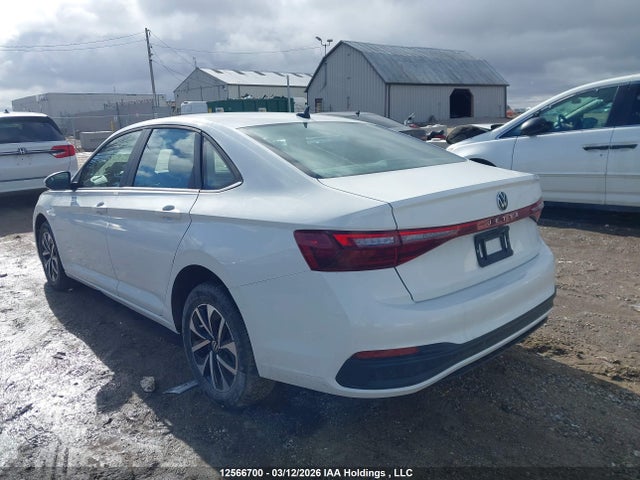 Aukcja sprzedaży 2025 Volkswagen Jetta Trendline, vin: 3VWCX7BU2SM038246, numer aukcji: 12566700