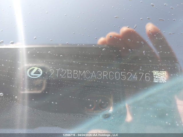 Продаж на аукціоні авто 2024 Lexus Rx 350h Base/350h Premium/350h Premium Plus/350h Luxury, vin: 2T2BBMCA3RC052476, номер лоту: 12566716