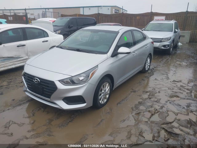 12566806 :رقم المزاد ، 3KPC24A38JE034199 vin ، 2018 Hyundai Accent Se/sel مزاد بيع