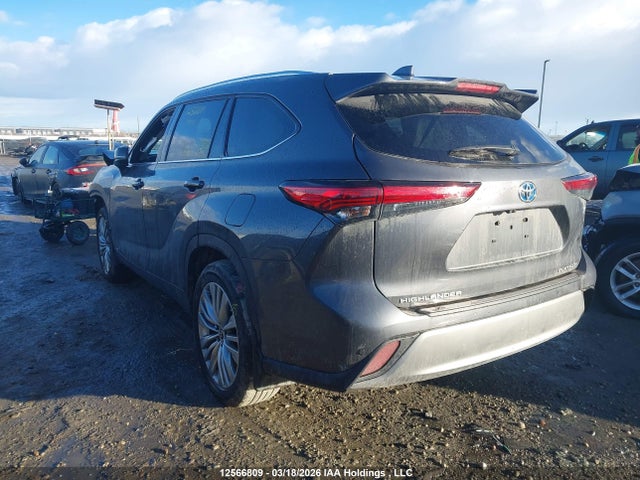 12566809 :رقم المزاد ، 5TDEBRCH1PS126171 vin ، 2023 Toyota Highlander Hybrid Limited مزاد بيع