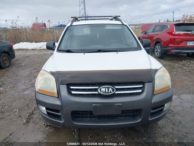 12566831 :رقم المزاد ، KNDJF723787500548 vin ، 2008 Kia Sportage Ex/lx مزاد بيع